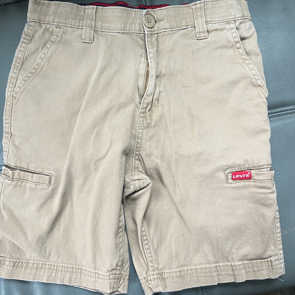 Levi's Boy’s Khaki Work Shorts